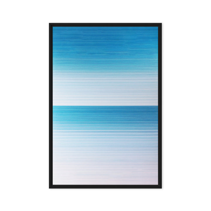 Leinwand - Horizont Schwarz / 51x76 cm (20″×30″) artlia