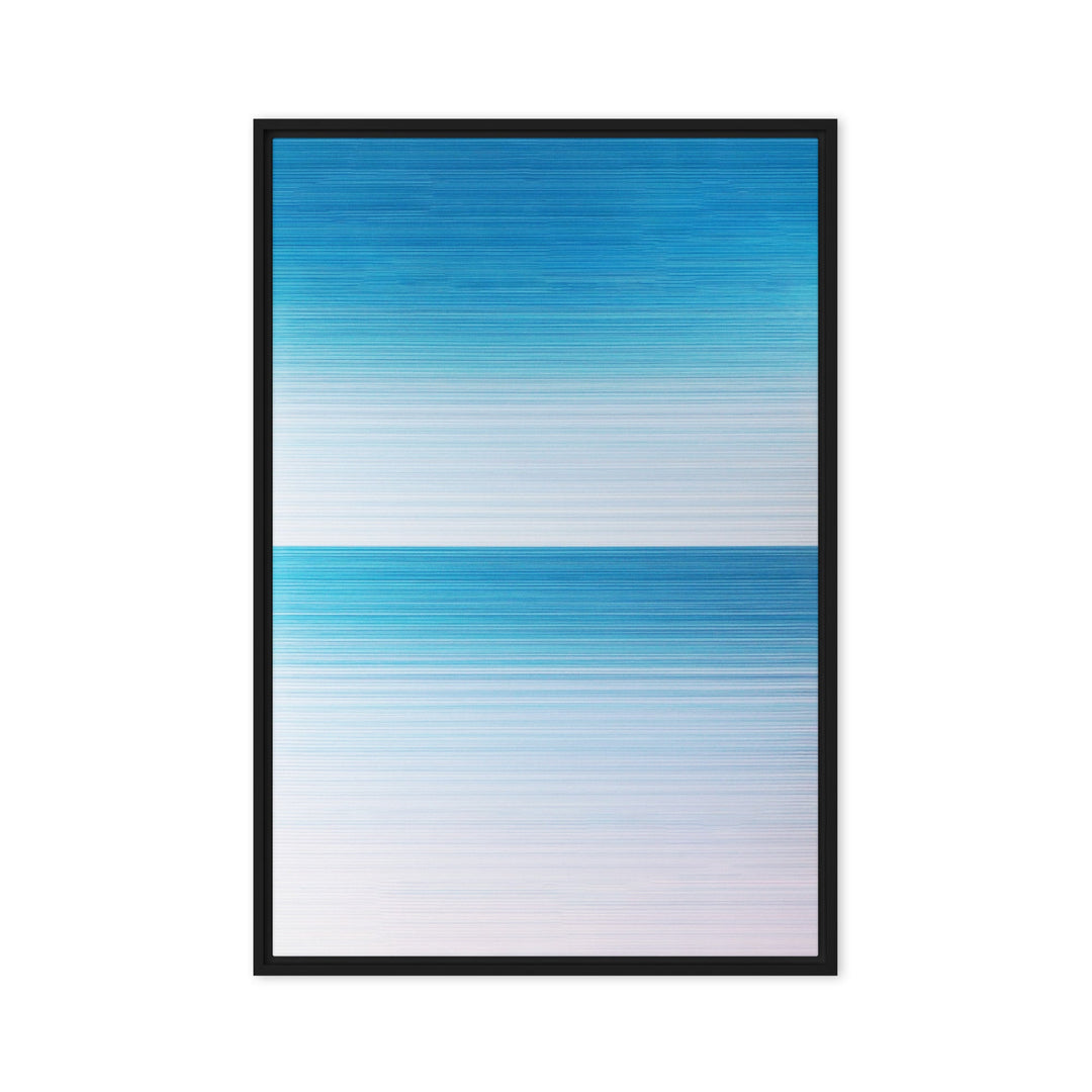 Leinwand - Horizont Schwarz / 61x91 cm (24″×36″) artlia