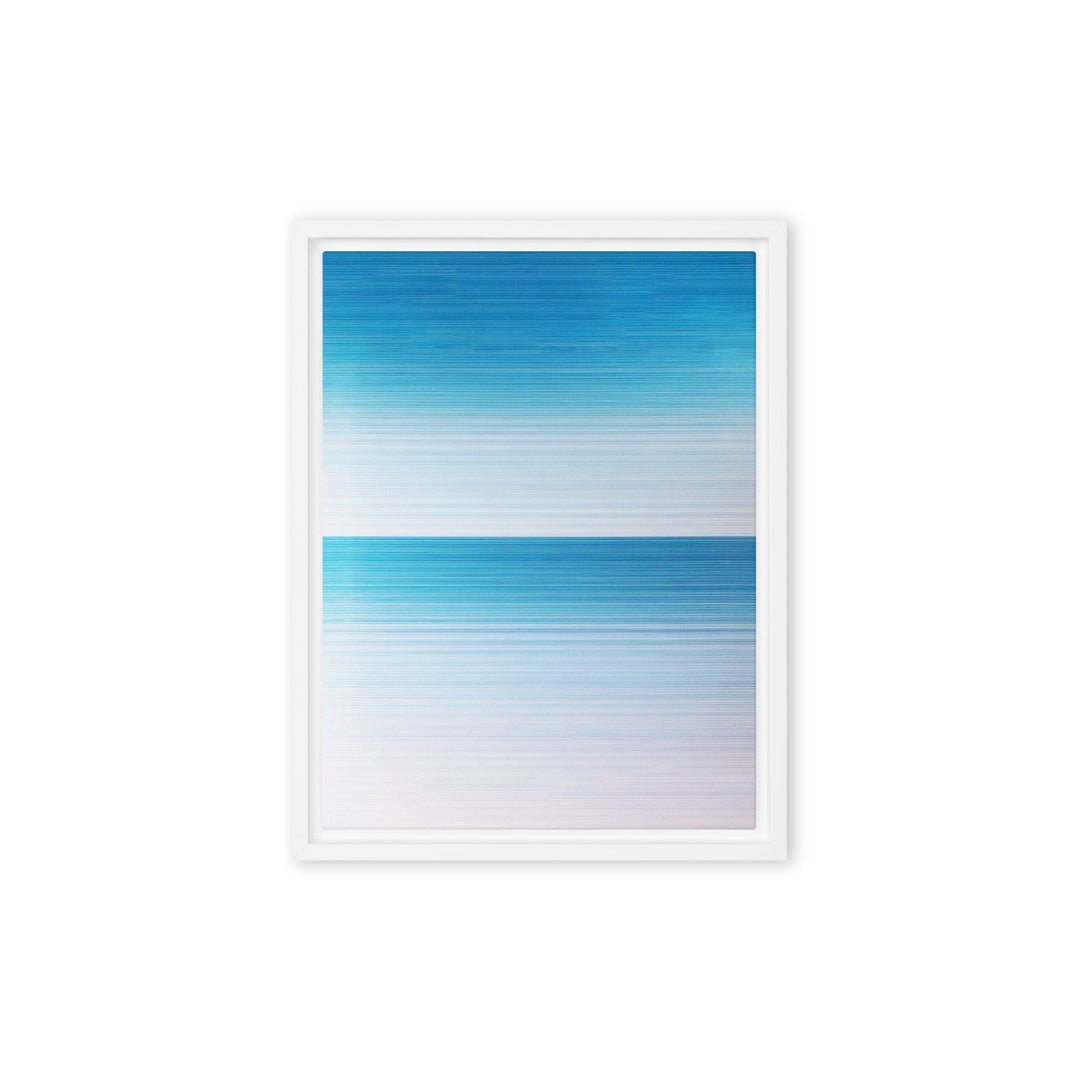 Leinwand - Horizont Weiß / 31x41 cm (12″×16″) artlia