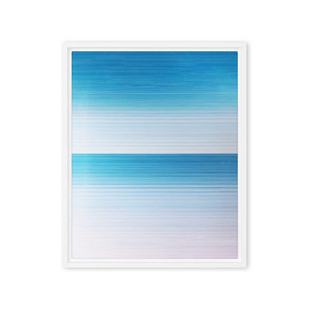 Leinwand - Horizont Weiß / 41x51 cm (16″×20″) artlia