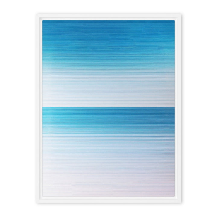 Leinwand - Horizont Weiß / 46x61 cm (18″×24″) artlia