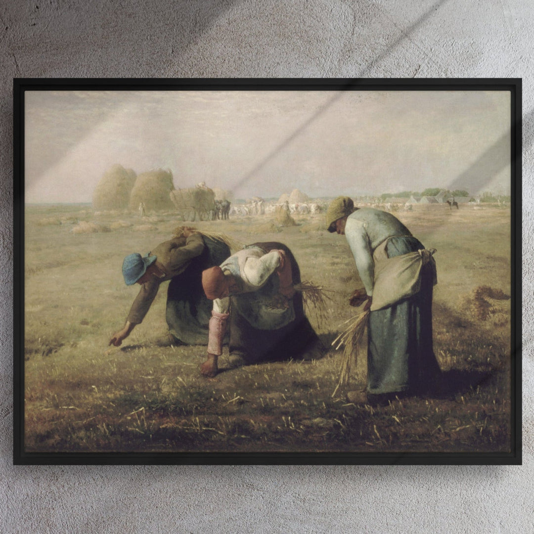 Leinwand - Jean-François Millet, Die Ährenleserinnen artlia