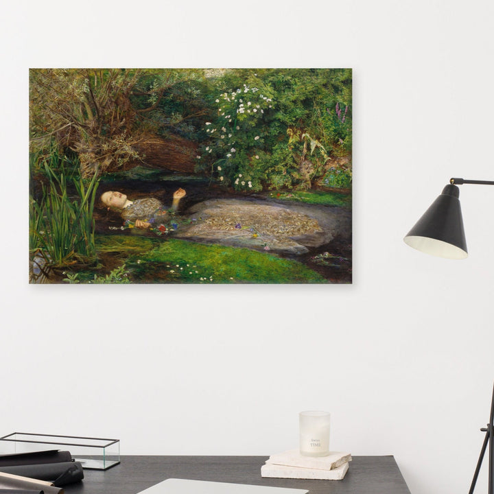 Leinwand - John Everett Millais, Ophelia artlia