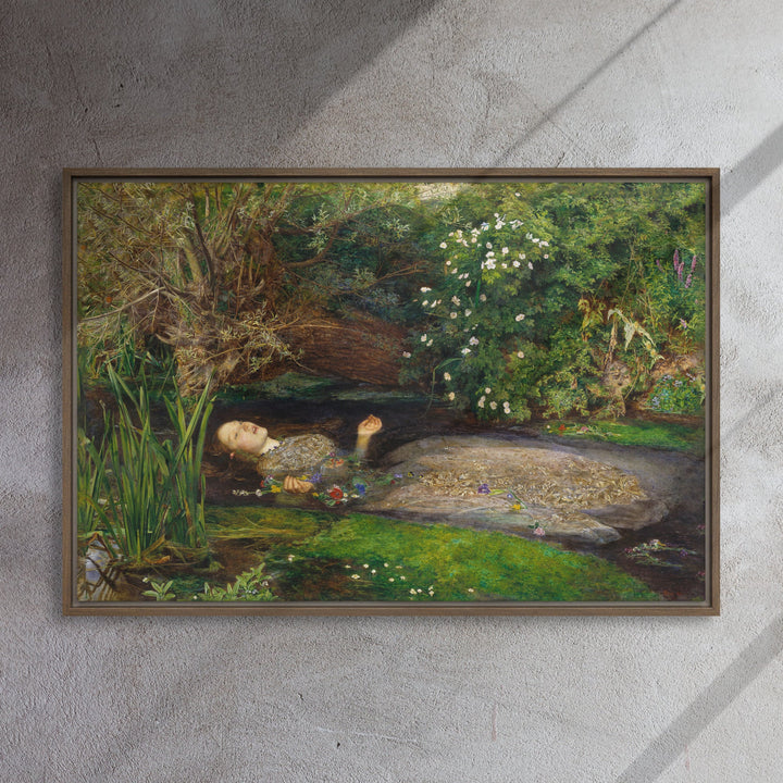 Leinwand - John Everett Millais, Ophelia artlia
