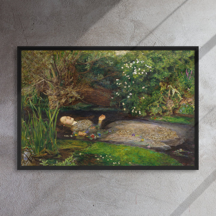 Leinwand - John Everett Millais, Ophelia artlia