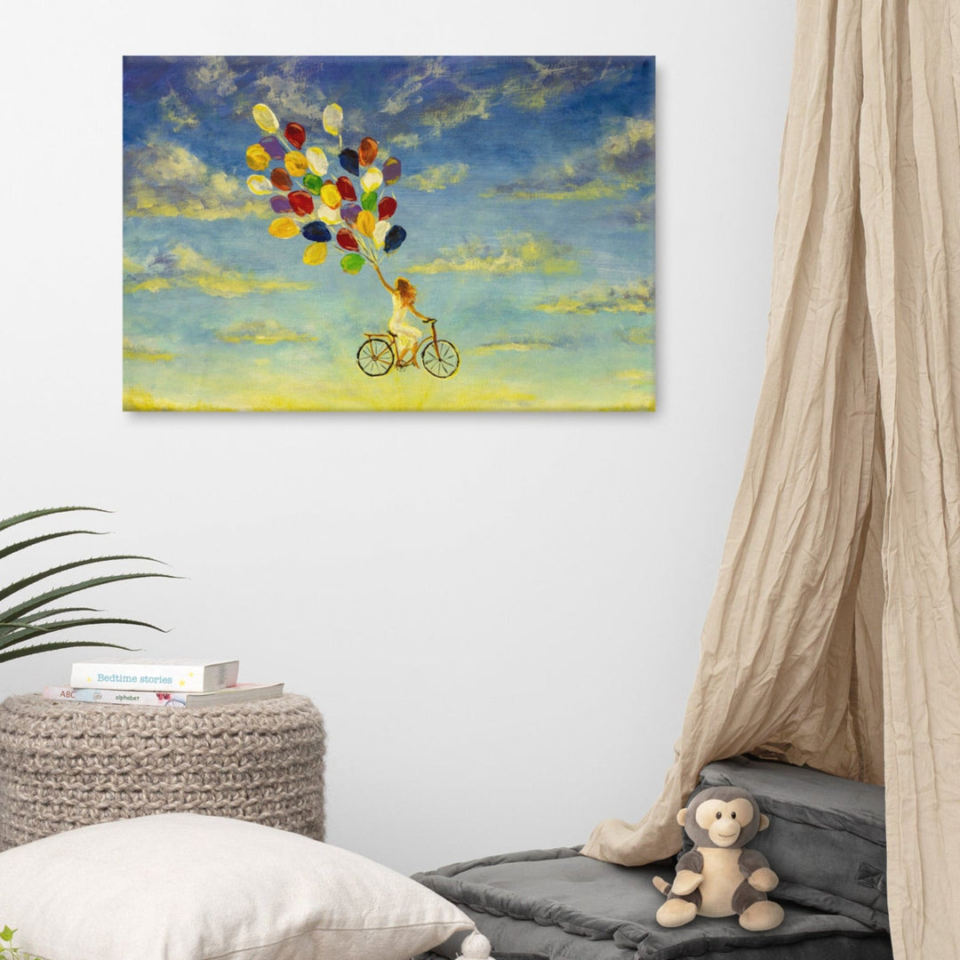 Leinwand - Luftballons am Himmel Kuratoren von artlia artlia