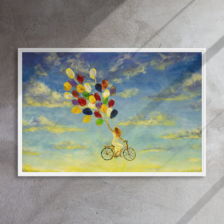 Leinwand - Luftballons am Himmel Kuratoren von artlia artlia