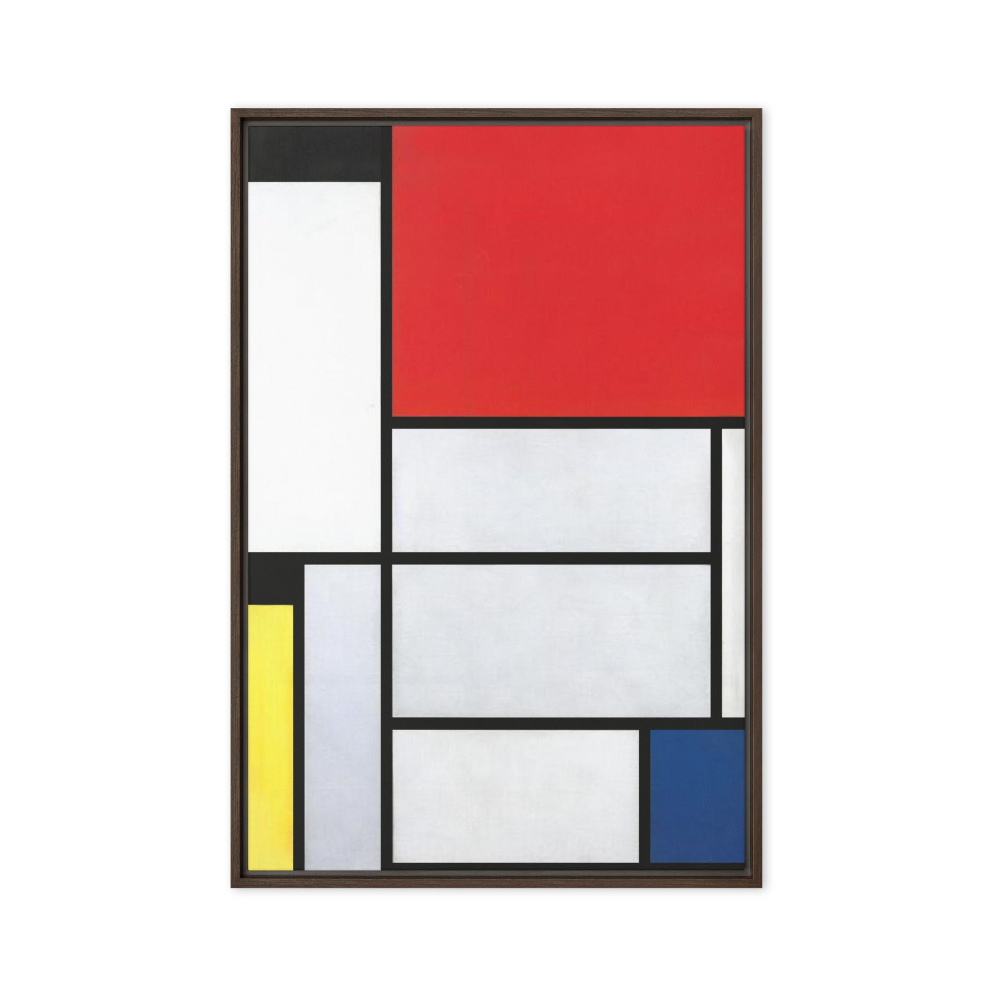 Canvas - Mondrian, Tableau I order online – ARTLIA