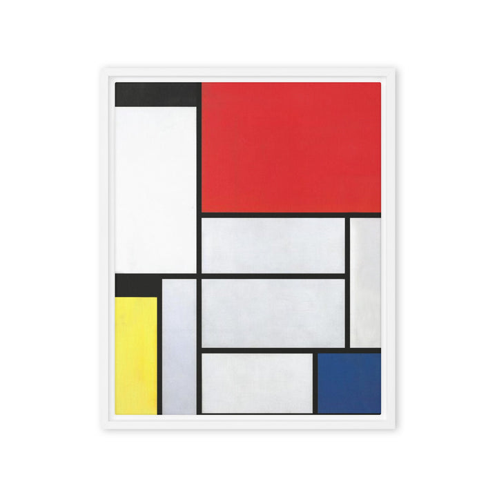 Leinwand - Mondrian, Tableau I Piet Mondrian Weiß / 41x51 cm (16″×20″) artlia