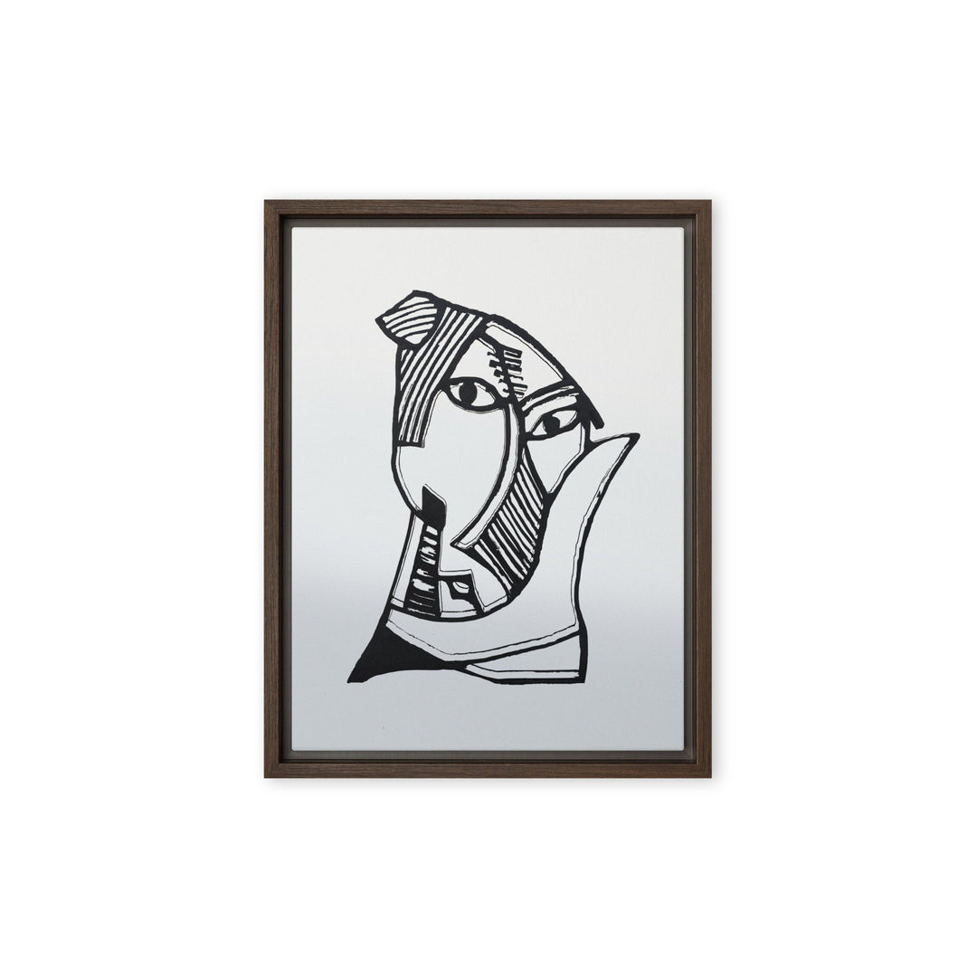 Leinwand - Pablo Picasso, Les Demoiselles d’Avignon grey Pablo Picasso Braun / 31x41 cm (12″×16″) artlia