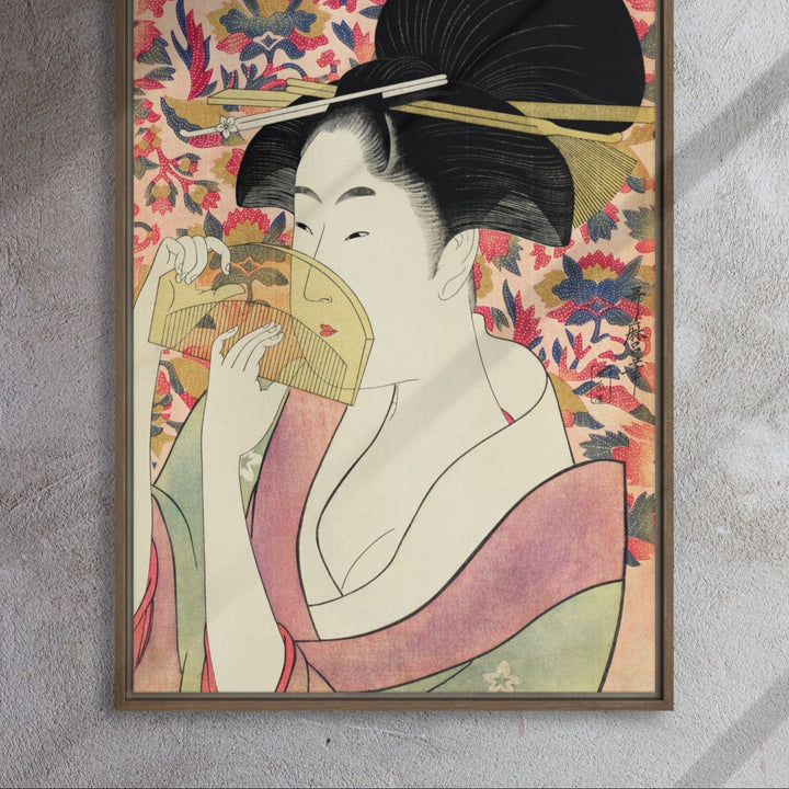 Leinwand - Retro Geisha artlia