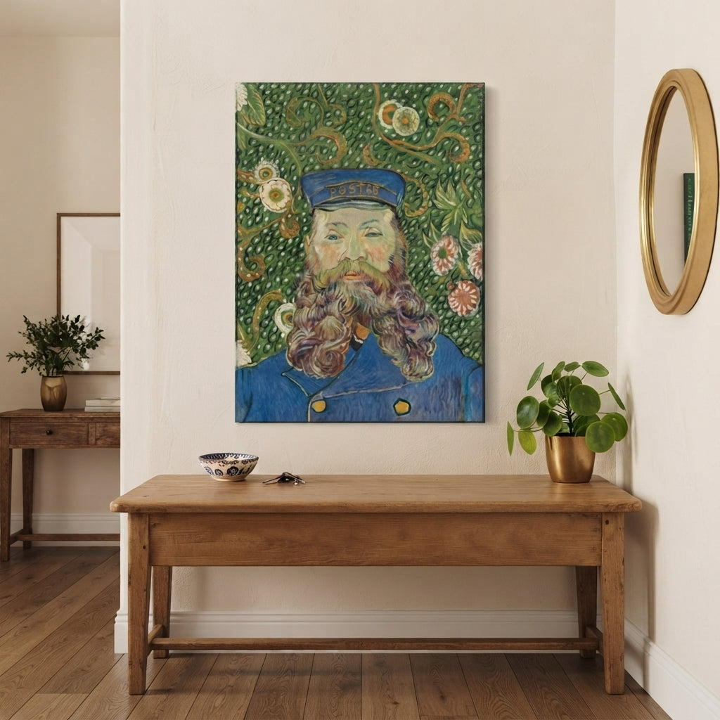 Tela - Van Gogh, Il postino, Ritratto di Joseph Roulin