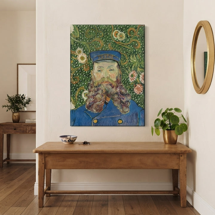 Tela - Van Gogh, Il postino, Ritratto di Joseph Roulin