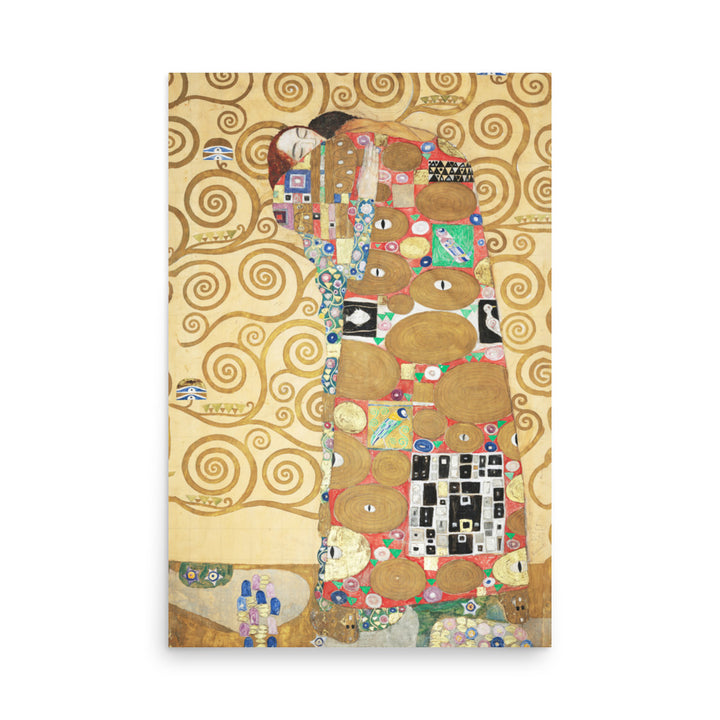 Poster - Gustav Klimt, The Embrace