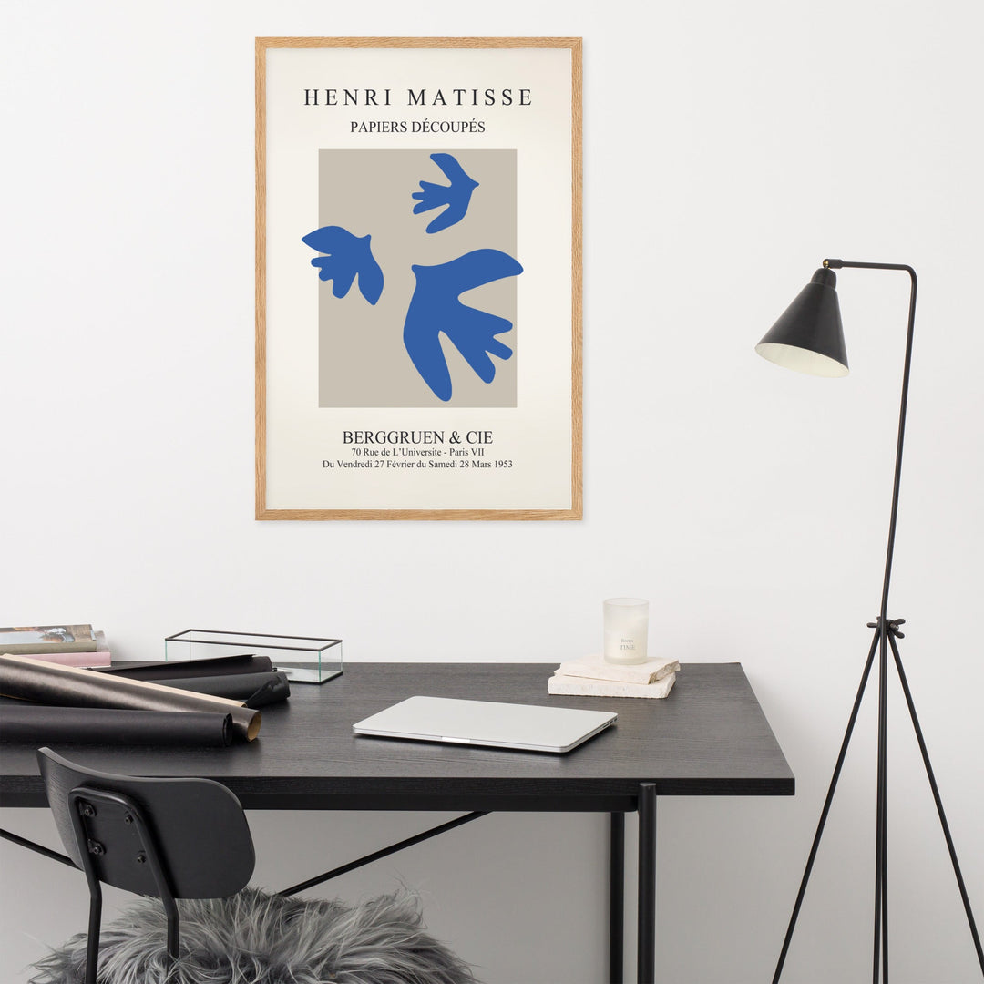 Poster - Henri Matisse, blaue Vögel Henri Matisse artlia