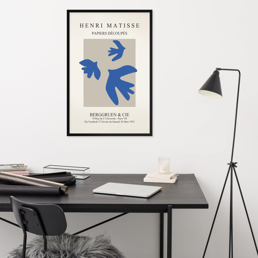 Poster - Henri Matisse, blaue Vögel Henri Matisse artlia