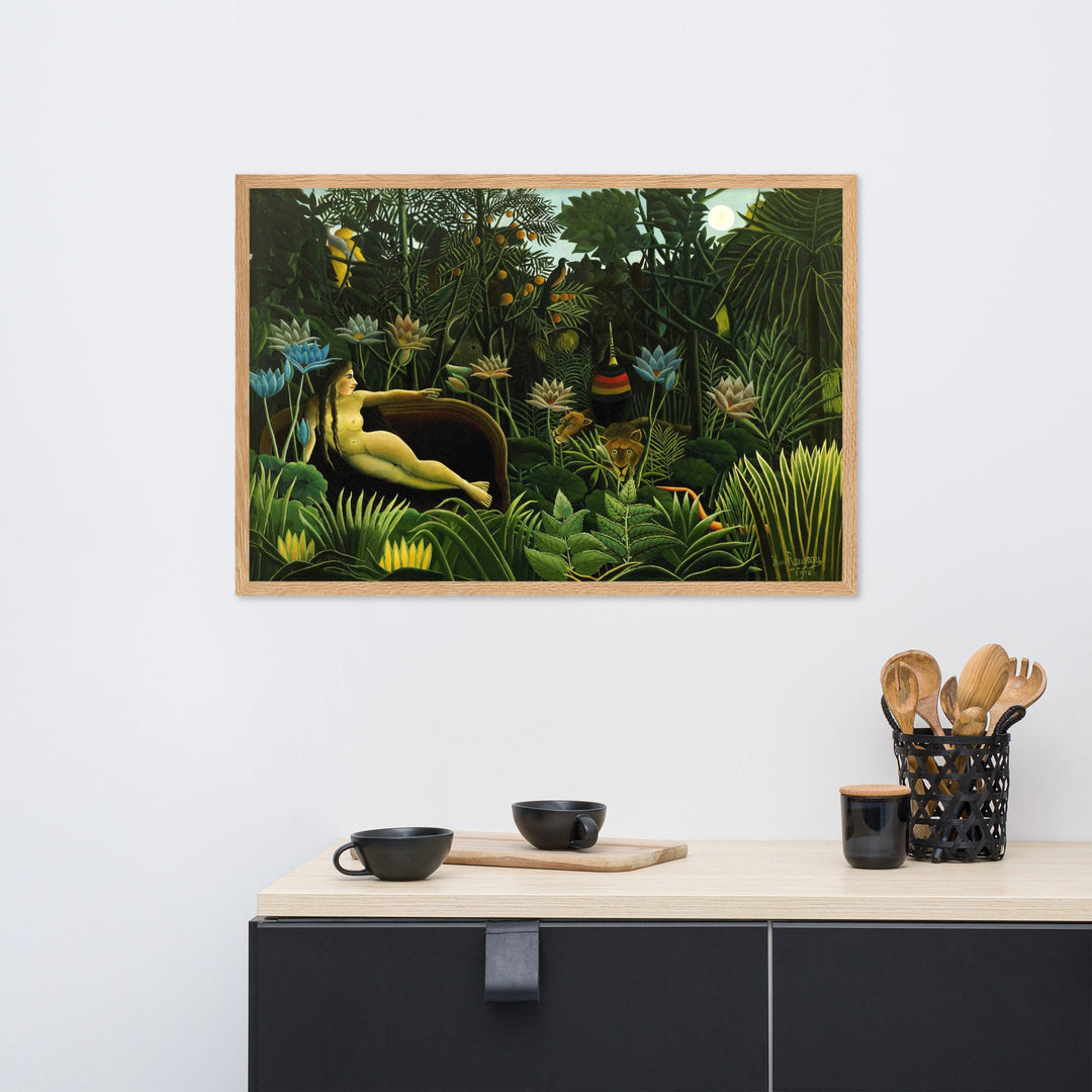 Poster - Henri Rousseau, Der Traum Henri Rousseau artlia