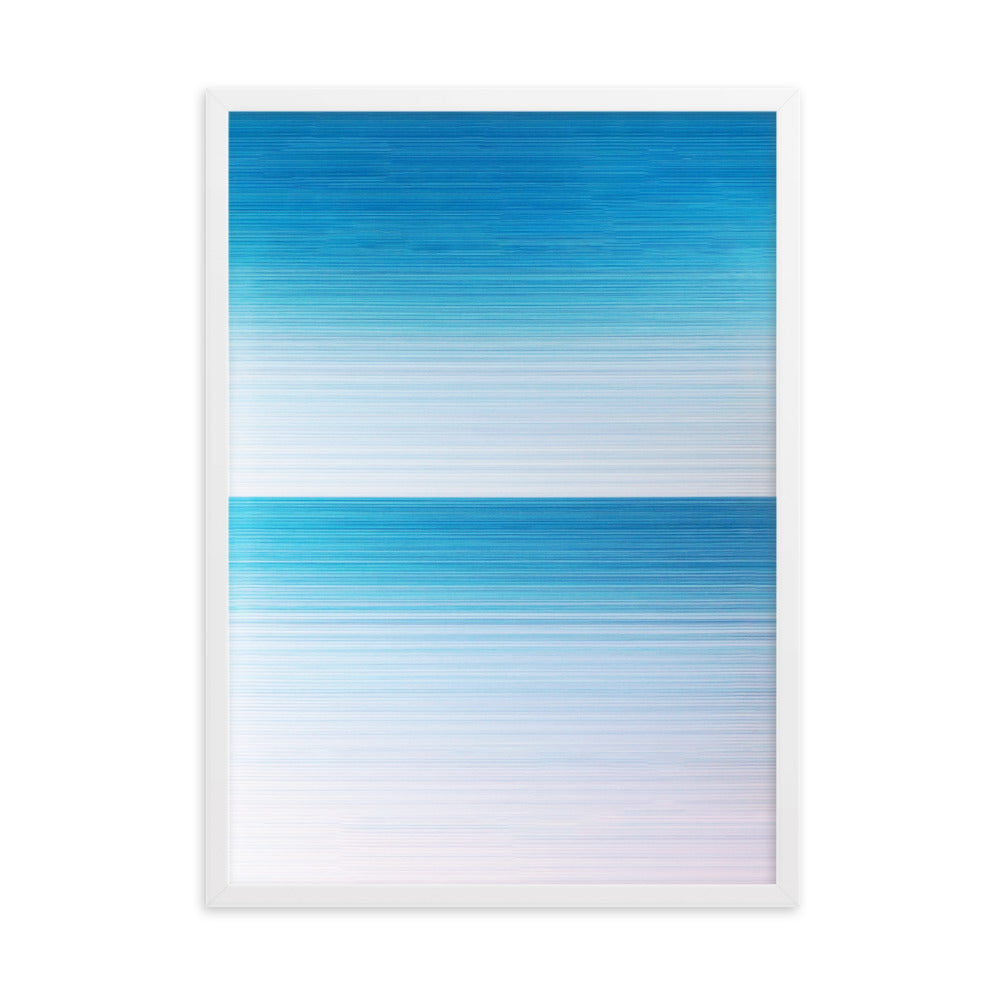 Poster - Horizont Kuratoren von artlia Weiß / 50×70 cm artlia