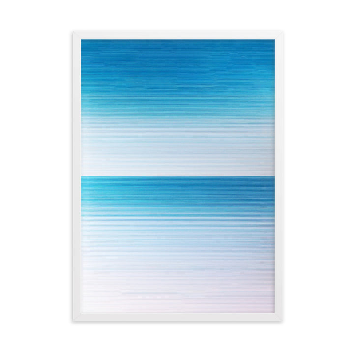 Poster - Horizont Kuratoren von artlia Weiß / 50×70 cm artlia
