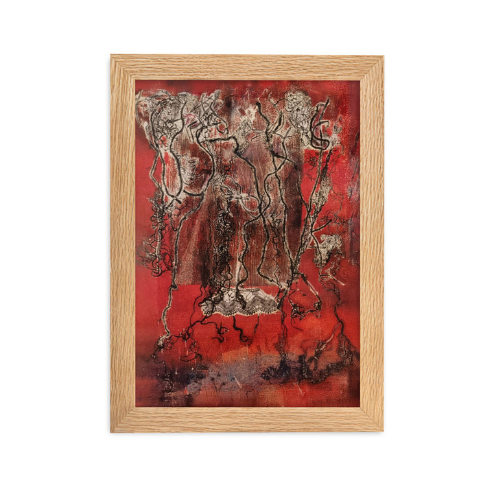 Poster - Lia Broecker-Jakob, Monotypie 5940 Lia Broecker-Jakob Oak / 21×30 cm artlia