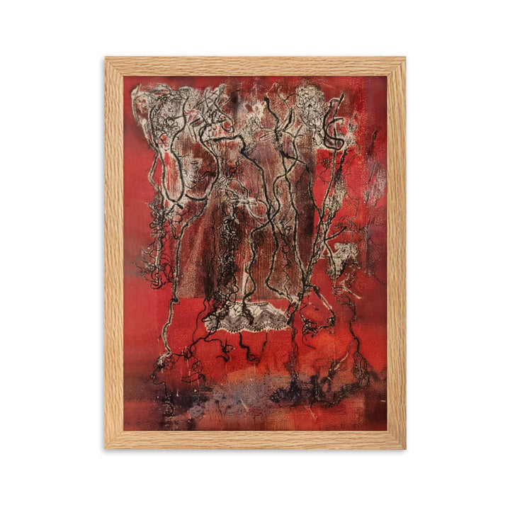 Poster - Lia Broecker-Jakob, Monotypie 5940 Lia Broecker-Jakob Oak / 30×40 cm artlia