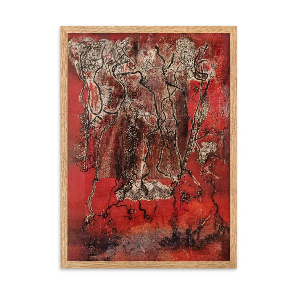 Poster - Lia Broecker-Jakob, Monotypie 5940 Lia Broecker-Jakob Oak / 50×70 cm artlia