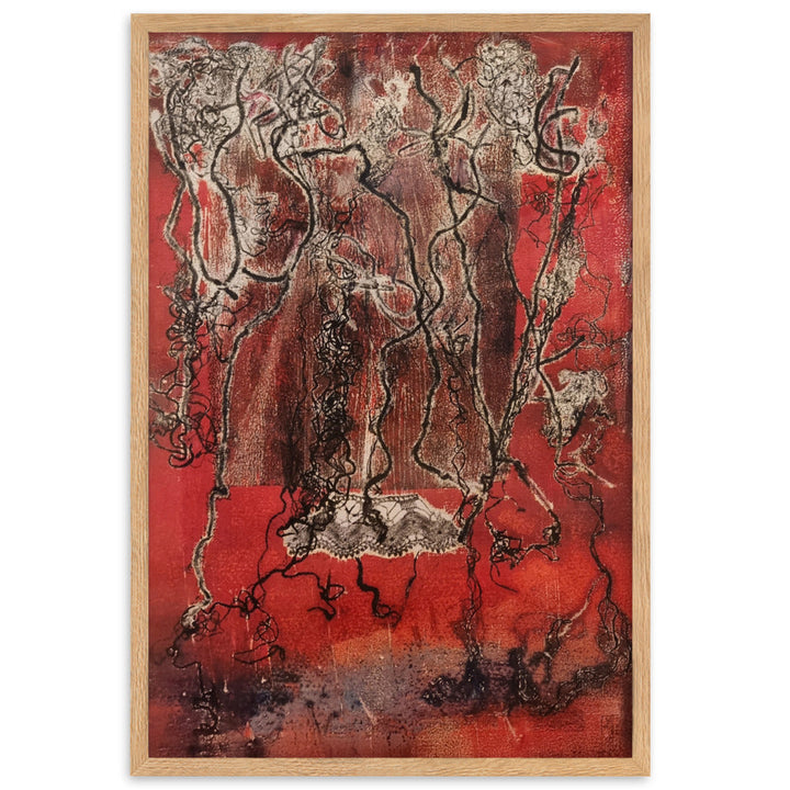 Poster - Lia Broecker-Jakob, Monotypie 5940 Lia Broecker-Jakob Oak / 61×91 cm artlia