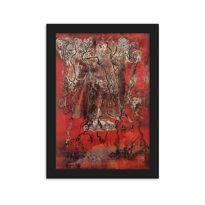 Poster - Lia Broecker-Jakob, Monotypie 5940 Lia Broecker-Jakob Schwarz / 21×30 cm artlia
