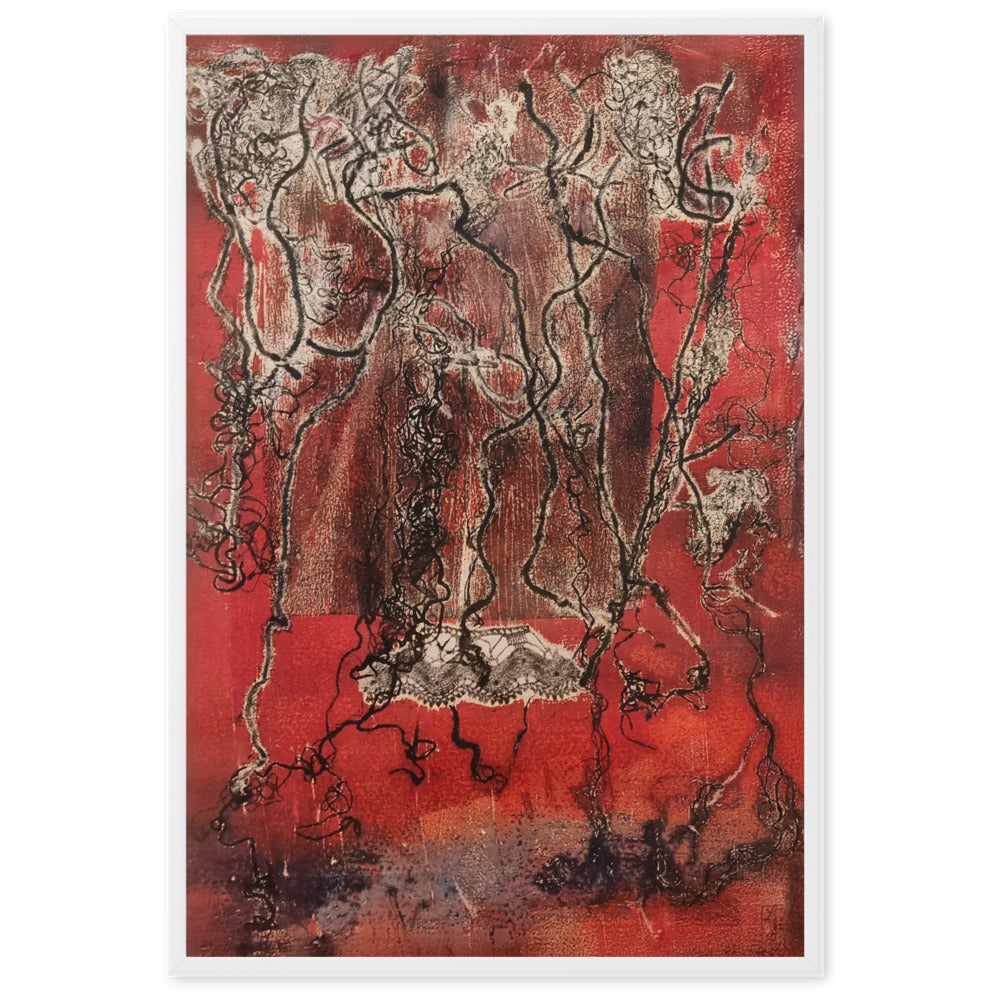Poster - Lia Broecker-Jakob, Monotypie 5940 Lia Broecker-Jakob Weiß / 61×91 cm artlia