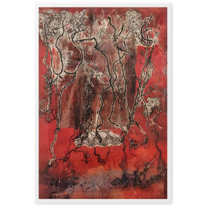 Poster - Lia Broecker-Jakob, Monotypie 5940 Lia Broecker-Jakob Weiß / 61×91 cm artlia