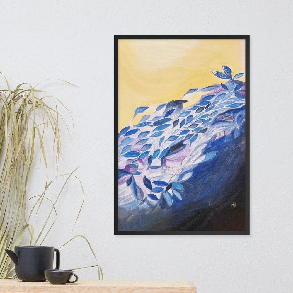Poster - Lia Broecker-Jakob, Transzendenz der Fische Lia Broecker-Jakob artlia