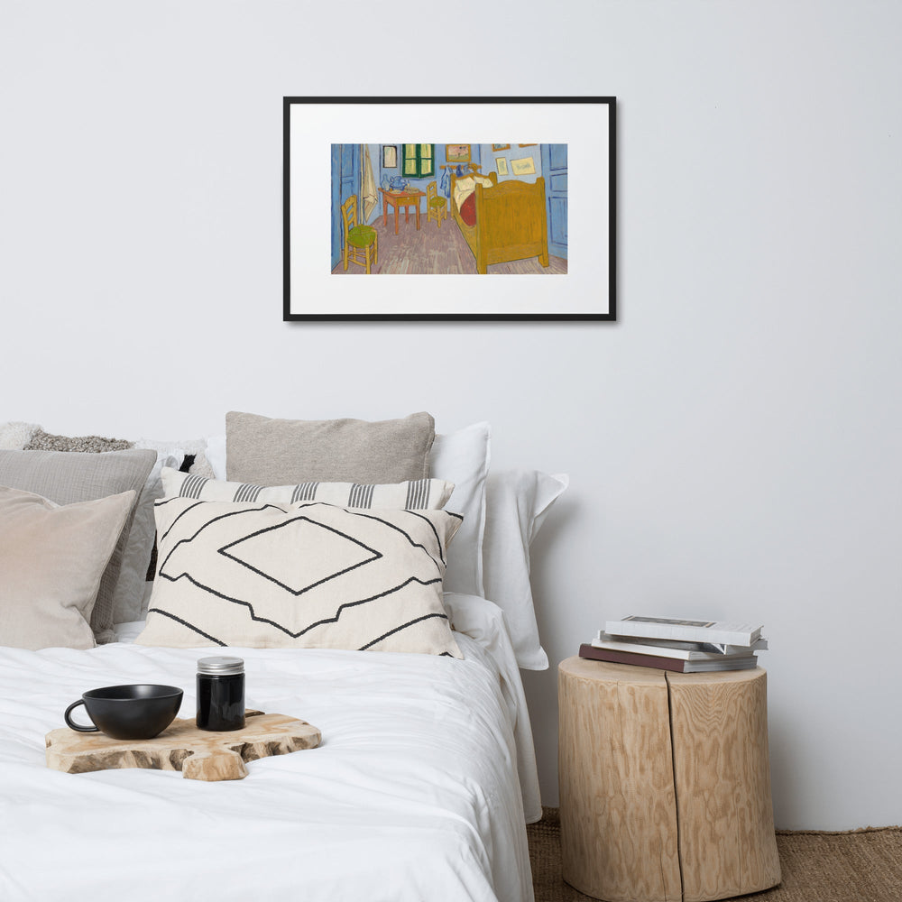 Poster mit Passepartout - Van Gogh, Das Schlafzimmer in Arles Vincent van Gogh artlia