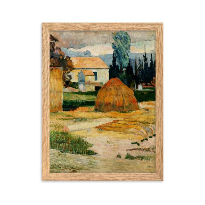 Poster - Paul Gauguin, Landschaft bei Arles Paul Gauguin Oak / 30×40 cm artlia