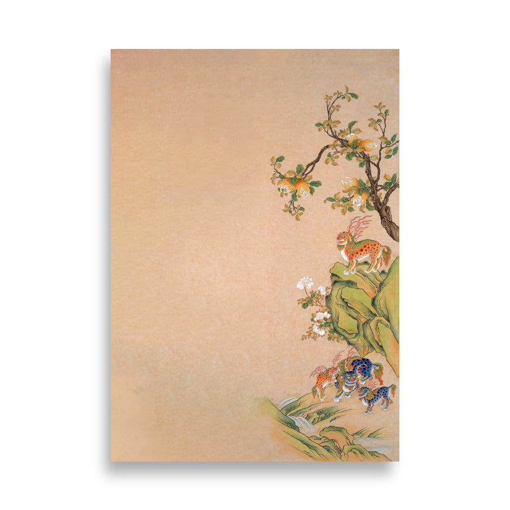 Poster - Phantastische Tierwesen des Glücks und der Harmonie - rechts