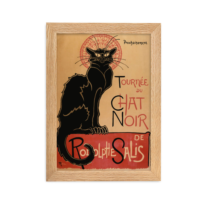 Poster - Théophile Steinlen, Le Chat Noir Théophile Steinlen Oak / 21×30 cm artlia