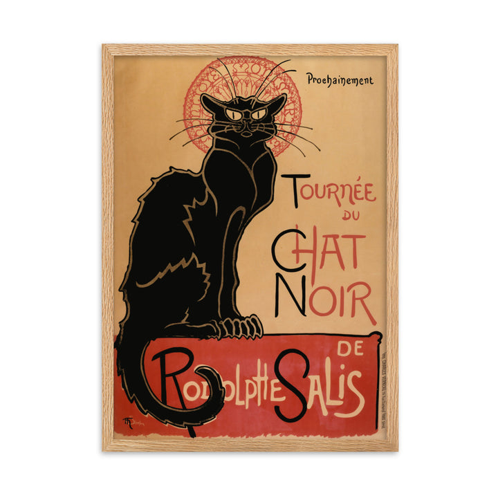 Poster - Théophile Steinlen, Le Chat Noir Théophile Steinlen Oak / 50×70 cm artlia