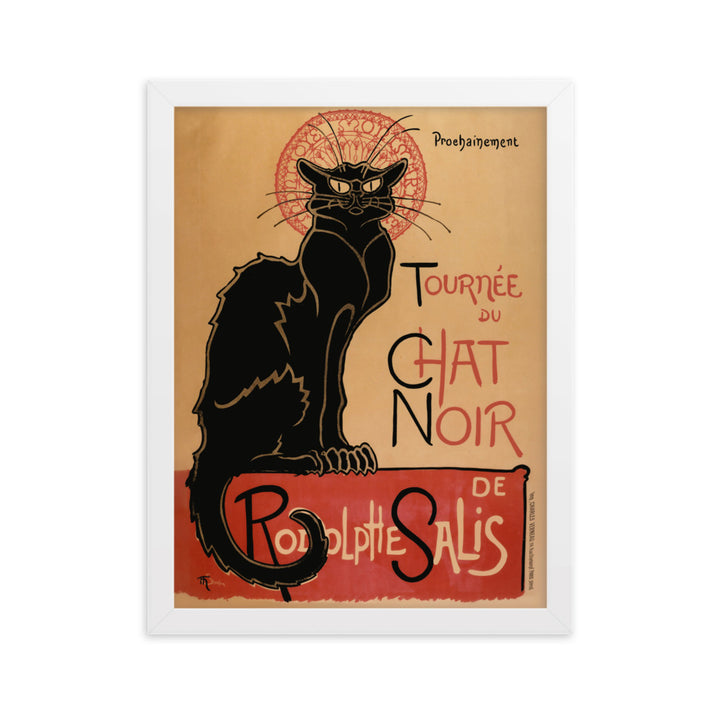 Poster - Théophile Steinlen, Le Chat Noir Théophile Steinlen Weiß / 30×40 cm artlia