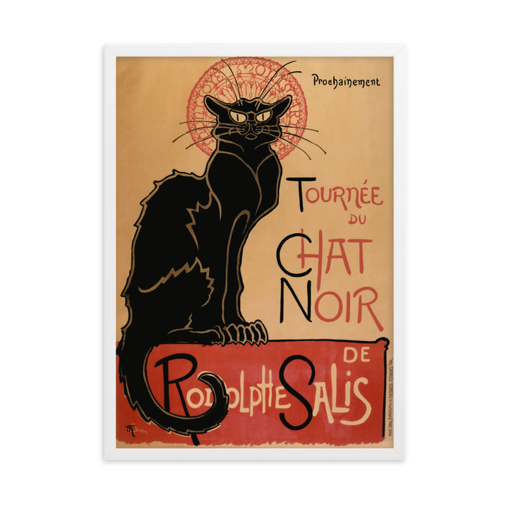 Poster - Théophile Steinlen, Le Chat Noir Théophile Steinlen Weiß / 50×70 cm artlia
