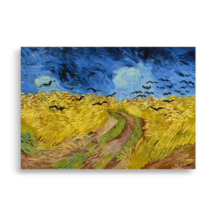Poster - Van Gogh, Weizenfeld mit Krähen Vincent van Gogh ohne Rahmen / 21×30 cm artlia
