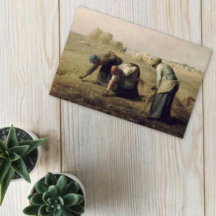Postkarte - Jean-François Millet, Die Ährenleserinnen Jean-François Millet artlia