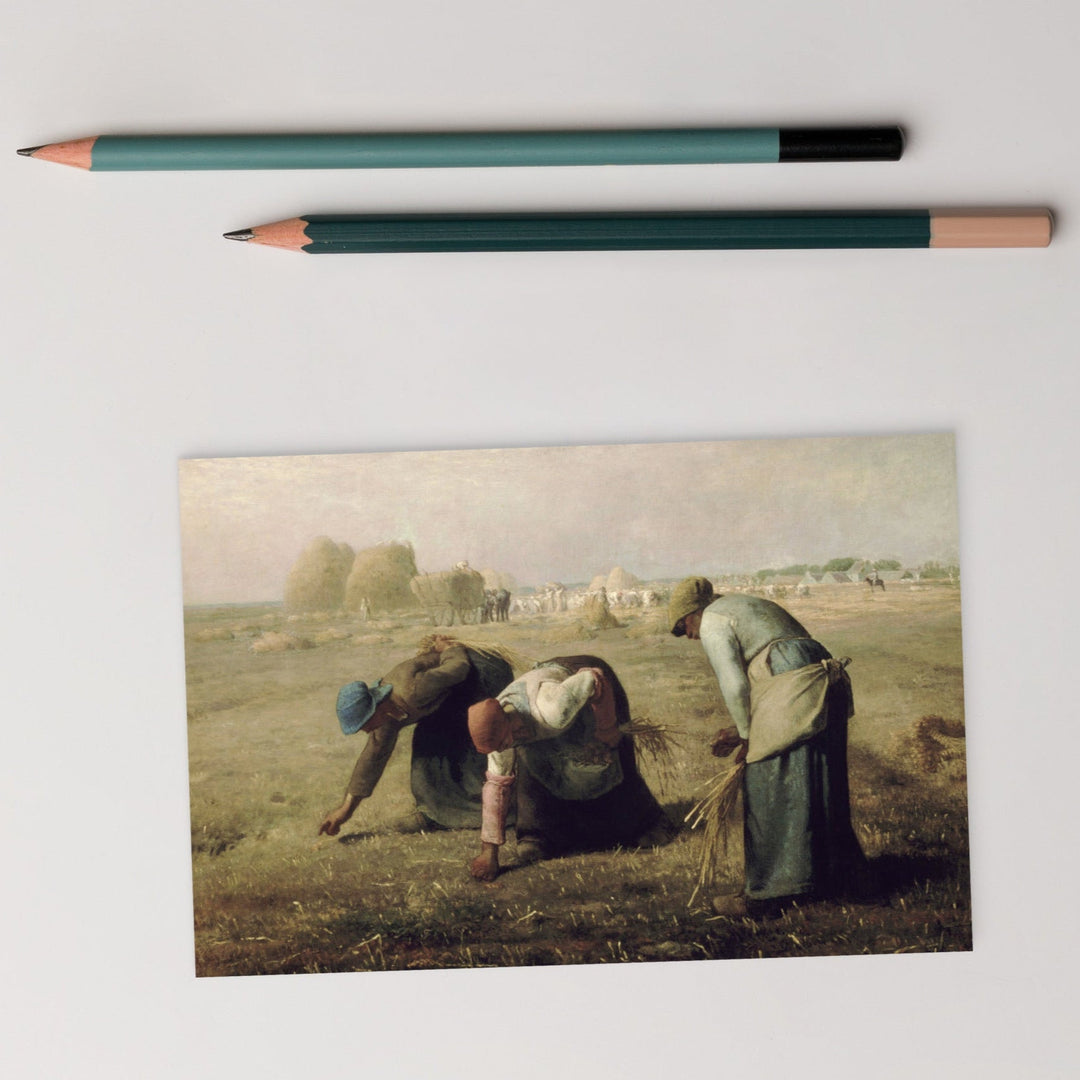 Postkarte - Jean-François Millet, Die Ährenleserinnen Jean-François Millet artlia