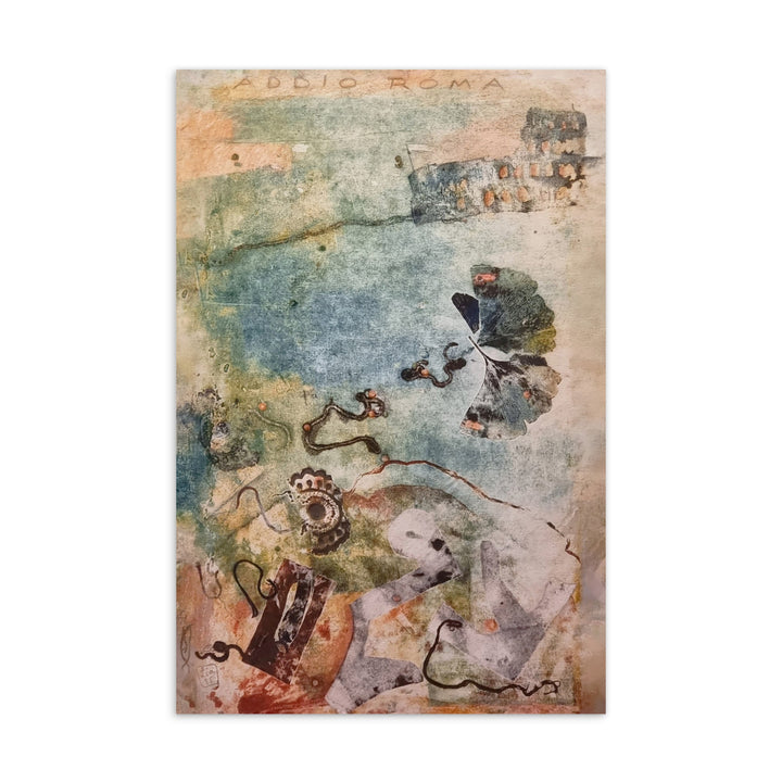 Postkarte - Lia Broecker-Jakob, Monotypie 5971 addio roma artlia