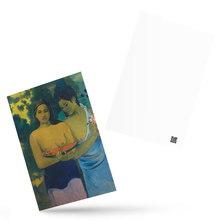 Postkarte - Paul Gauguin, Tahitische Frauen am Strand artlia