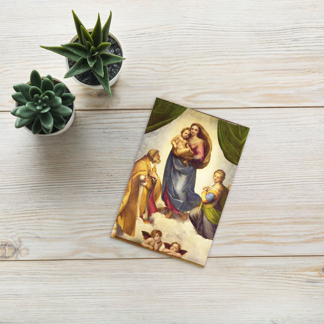 Postkarte - Raffaello Sanzio da Urbino, Die Sixtinische Madonna artlia