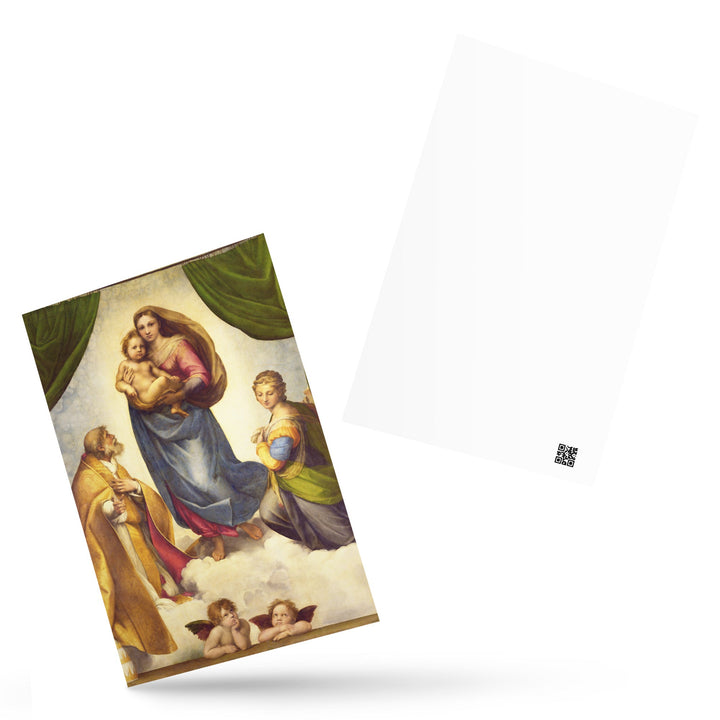 Postkarte - Raffaello Sanzio da Urbino, Die Sixtinische Madonna artlia