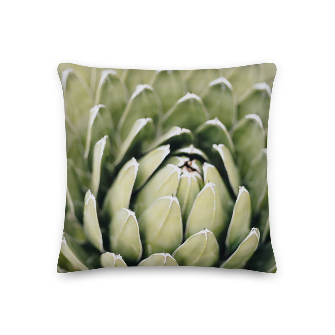 Premium-Kissen - Cactus Flower II 46x46 cm (18″×18″) artlia