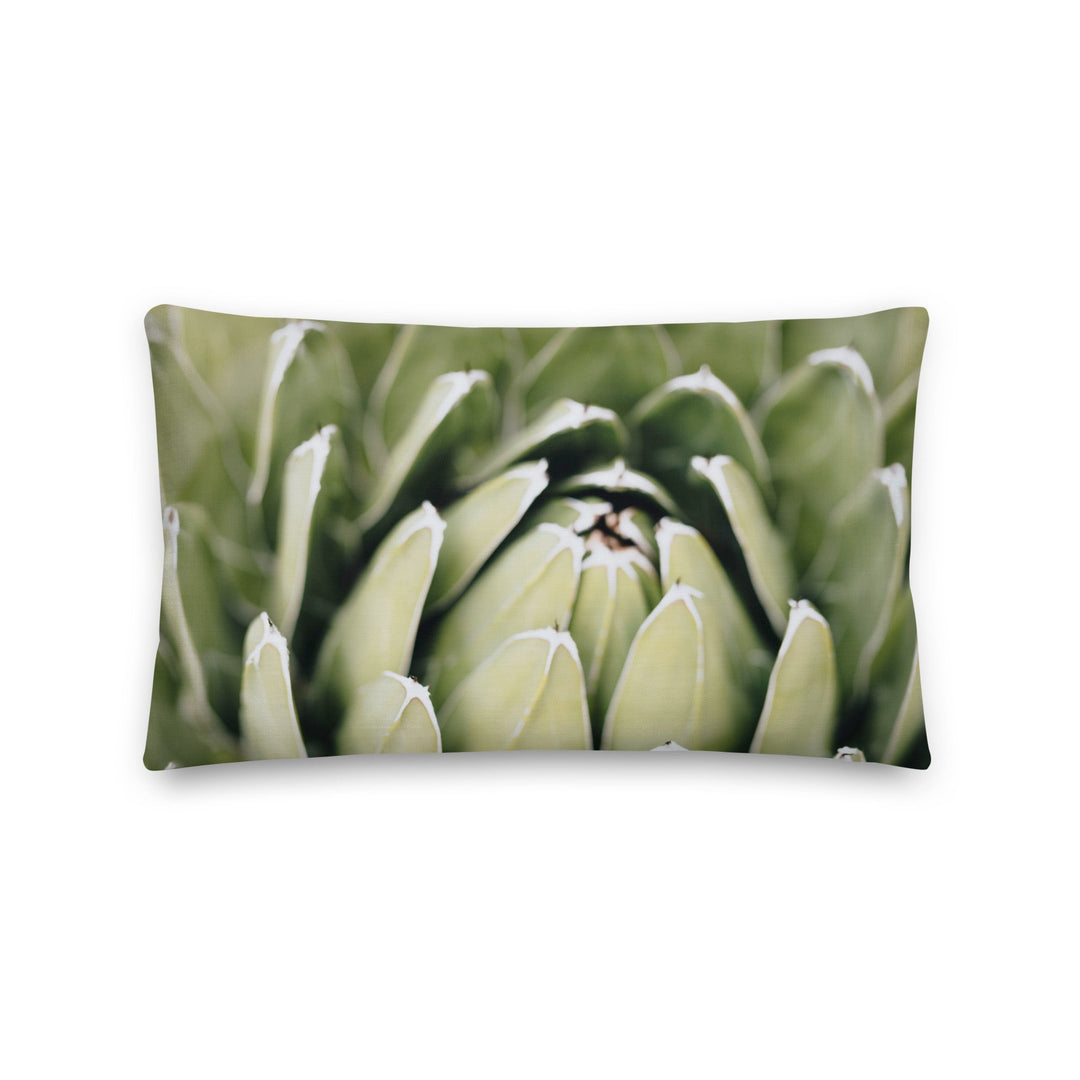 Premium-Kissen - Cactus Flower II 50x30 cm (20″×12″) artlia