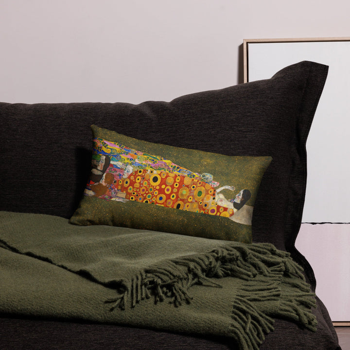 Premium-Kissen - Gustav Klimt, Hope II artlia