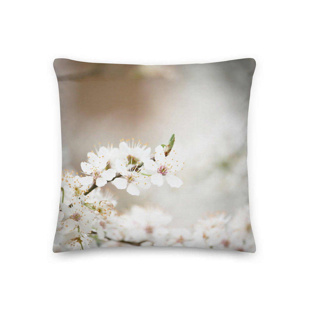 Premium-Kissen - Kirschblüten 46x46 cm (18″×18″) artlia