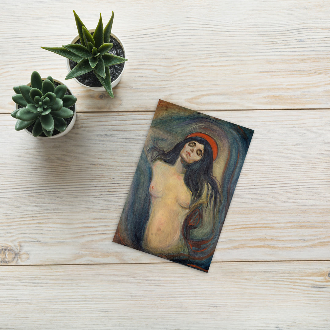 Postkarte - Edvard Munch, Madonna